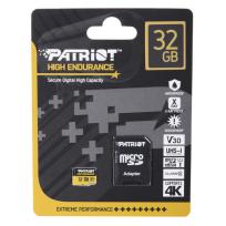 Opakowanie PATRIOT EP High Endurance micro SDXC 32GB V30 +adap