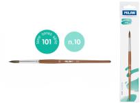 Opakowanie Pędzel okrągły z włosia koziego seria 101 nr 10 Milan 1 szt. na blistrze