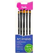 Opakowanie Pędzle artystyczne nylonowe 5szt