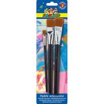 Opakowanie Pędzle artystyczne płaskie 3szt