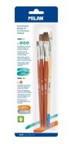 Opakowanie Pędzle nr 4,10,16 seria 121, nr 8 seria 524 MILAN