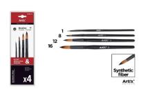 Opakowanie Pędzle syntetyczne 4szt