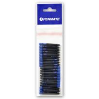 Opakowanie Penmate nabój atramentowy virtuo niebieski w opakowaniu 20 szt.
