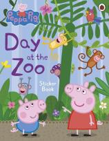 Okładka książki Peppa Pig Day at the Zoo Sticker Book