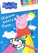 Okładka książki Peppa Pig. Dodaj kolorów cz. 8 Ulubione kolory Peppy