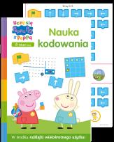 Okładka książki Peppa Pig. Uczę się z Peppą. Nauka kodowania cz. 1