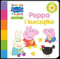Okładka książki Peppa Pig. Uczę się z Peppą. Peppa i kurczątka