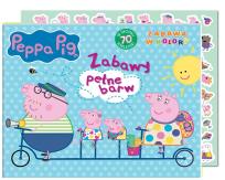 Okładka książki Peppa Pig. Zabawa w kolory cz.9