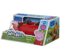 Opakowanie Peppa Weebles - auto z figurką