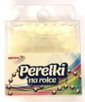 Opakowanie Perełki na rolce białe