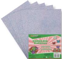 Opakowanie Pianka multicolor brokat 5 20x30 5szt