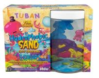 Opakowanie Piasek hydrofobowy z akwarium 5 kolorów TUBAN