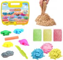 Opakowanie Piasek kinetyczny 300g z foremkami dino