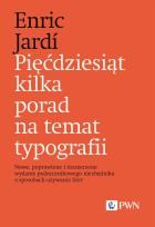 Okładka książki Pięćdziesiąt kilka porad na temat typografii