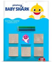 Opakowanie Pieczątki Baby Shark 5 sztuk