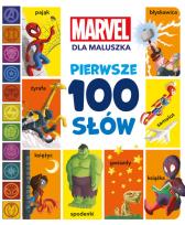 Okładka książki Pierwsze 100 słów. Marvel dla maluszka