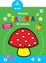 Okładka książki Pierwsze zadania dla maluszka
