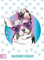 Okładka książki Pieski. Kalendarz szkolny