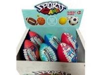 Opakowanie Piłeczka rugby 13cm mix