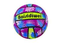 Opakowanie Piłka gumowa jaskrawa we wzorki fioletowa 24cm