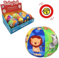 Opakowanie Piłka miękka materiałowa z dzwonkiem MIX