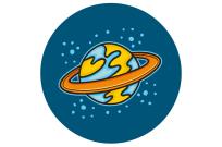 Opakowanie Piłka PVC 230MM - Kosmos