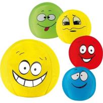 Opakowanie Piłka tekstylna 13cm Zabawne buzie