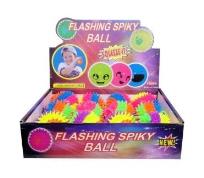 Opakowanie Piłka z kolcami na sznurku świecąca MIX