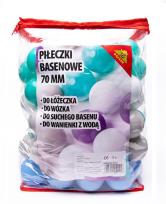 Opakowanie Piłki basenowe 7cm 70szt