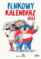 Okładka książki Pinkowy kalendarz 2023