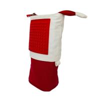 Opakowanie Pionowy piórnik na suwak z czerwonym panelem