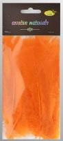 Opakowanie Piórka miękkie pomarańczowe 15szt