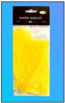 Opakowanie Piórka miękkie żółte 15szt