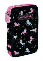 Opakowanie Piórnik 2-komorowy z wyposażeniem Astrabag Unicorn Squad