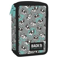 Opakowanie Piórnik 2-komorowy z wyposażeniem BACKUP 5 model DW08 buldożki