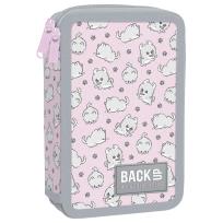 Opakowanie Piórnik 2-komorowy z wyposażeniem BACKUP 5 model DW13 niesforne pieski