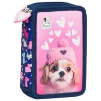 Opakowanie Piórnik 3-komorowy z wyposażeniem Cleo i Frank PWTCF42