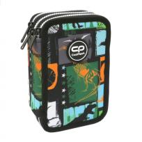 Opakowanie Piórnik 3-komorowy z wyposażeniem Coolpack Jumper 3 JURASSIC