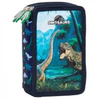 Opakowanie Piórnik 3-komorowy z wyposażeniem Dinozaur PWTDN19