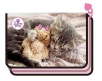 Opakowanie Piórnik jednokomorowy z wyposażeniem Kot