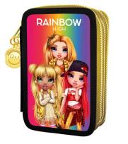 Opakowanie Piórnik jumbo potrójny z wyposażeniem Rainbow High Golden Style