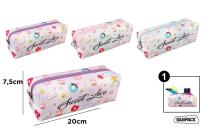 Opakowanie Piórnik kostka 21,5x9cm Sweet Love MIX