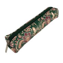 Opakowanie Piórnik mini etui prostokąt paisley kwiaty green BB210055