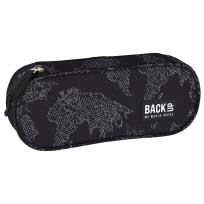 Opakowanie Piórnik owalny BACKUP 5 model A41 mapy