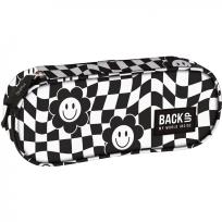 Opakowanie Piórnik owalny Backup kratka Happy Face PB6A14