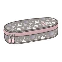 Opakowanie Piórnik owalny usztywniony Silver Cats