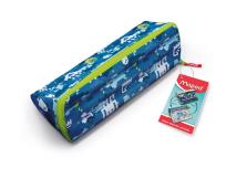 Opakowanie Piórnik Pattern do pokolorowania niebieski