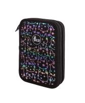 Opakowanie Piórnik podwójny bez wyposażenia Hash holo effect neon kitty