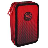 Opakowanie Piórnik podwójny z wyposażeniem Coolpack Jumper 2 Gradient Cranberry