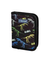 Opakowanie Piórnik pojedynczy dwuklapkowy bez wyposażenia Head dinos era